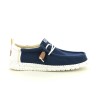 DUDE WALLY SUMMER LINEN Bleu